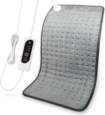 DIZA100 Heating Pad with Auto Shut Off, Fast Heating Technology, Machine Washable, Soft Flannel Safe Electric Heat Pad for Body Relaxation
