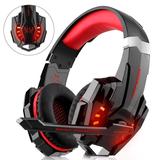 DIZA100 Kotion Each G9000 Gaming Headset Headphone 3.5mm Stereo Jack with Mic LED Light for New Xbox