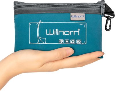 Sleeping Bag Liner, Ultralight Silky Satin Adult Sleep Sack & Self Tan Sleep Sack with Two-Way-Zipper, Single Camping Sheet & Travel Sheets for Hotel-Blue