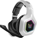 DIZA100 Gaming headset for PS5, PS4, Surround Stereo 3.5mm Gaming Headphones with Mic and RGB Light