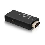 DIZA100 PS2 to HDMI Video Converter Adapter with 3.5mm Audio Output for HDTV HDMI Monitor